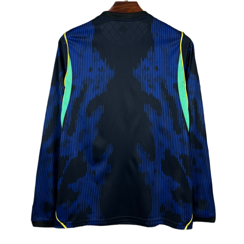World Cup 2026 Brazil  Away Shirt Long Sleeve Soccer Jersey - Fan Version