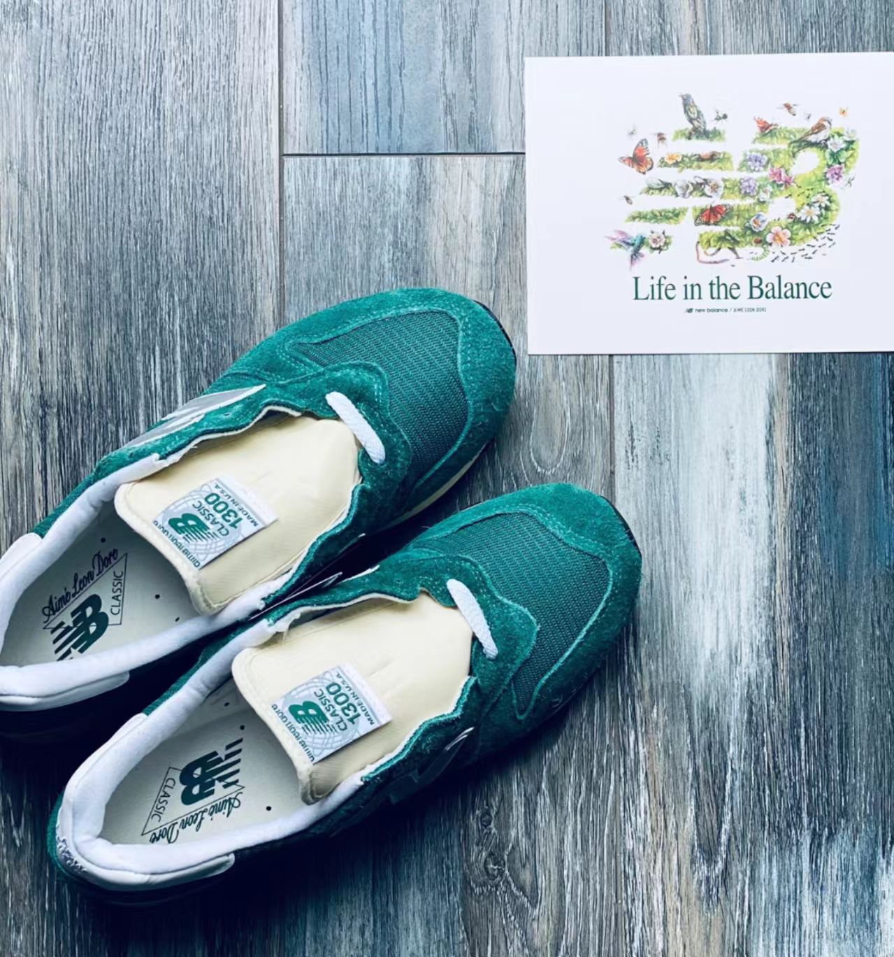 Aimé Leon Dore x New Balance 1300 'Green'