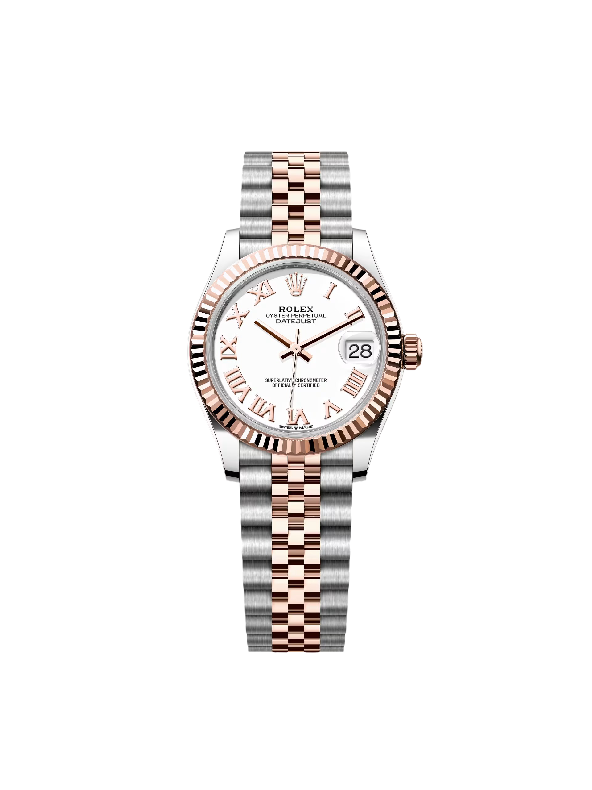 [2026 Mirror Grade]RLX Datejust m278271-0001/0002 White 31mm Dial Oyster Bracelet Watch