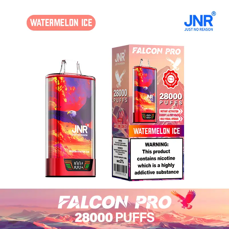 JNR - Falcon Pro - 28K - Disposable Vape - Watermelon Ice