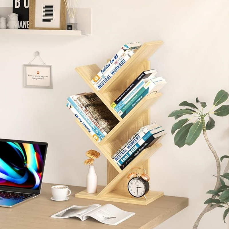 5 Tier Tree Book Shelf