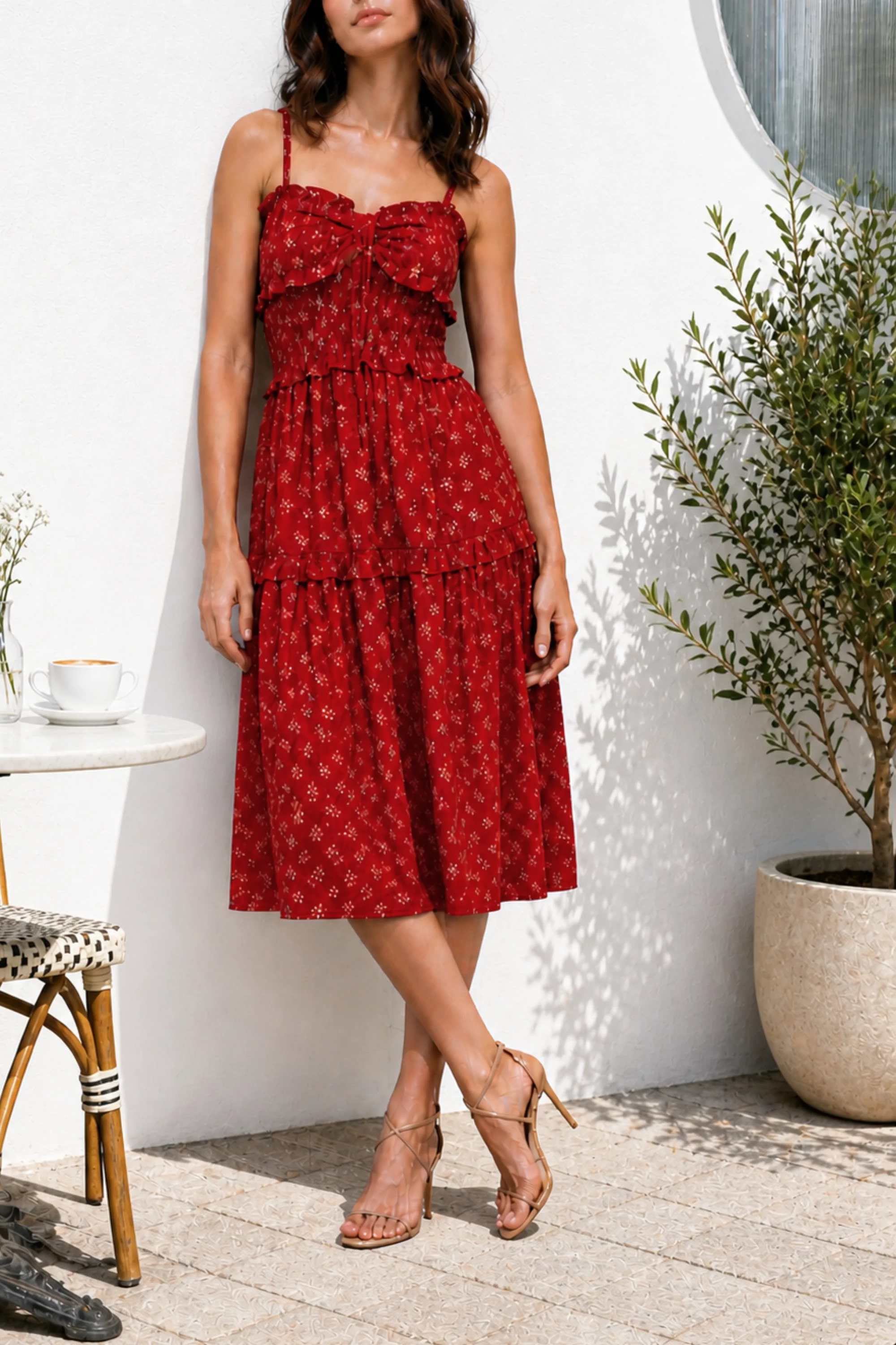 Scarlet Bloom Dress