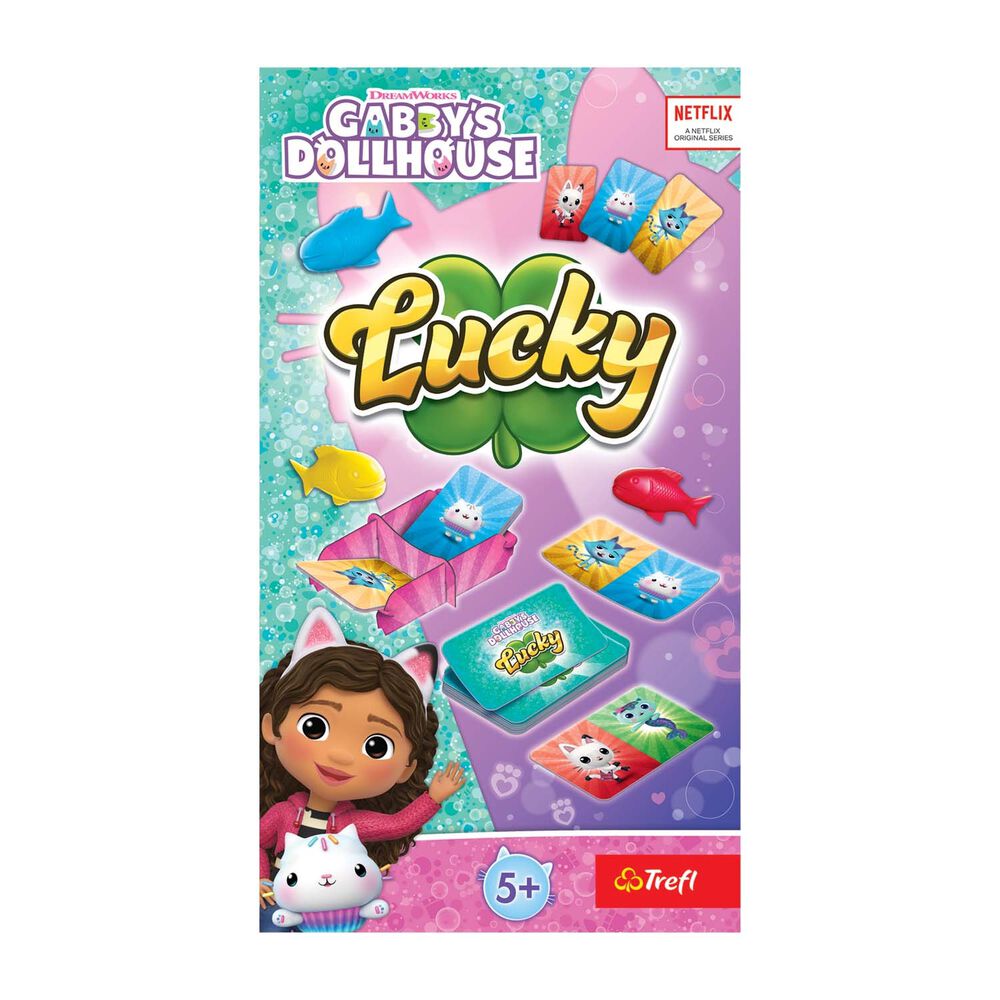 TREFL Gra karciana Trefl Lucky Koci Domek Gabi, 5+