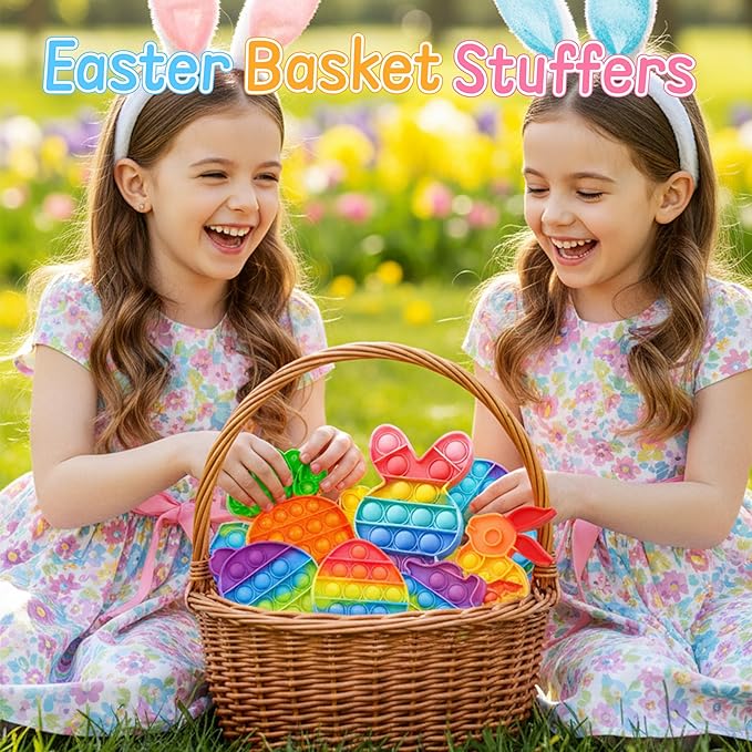 Easter Push Bubble Fidget Toys