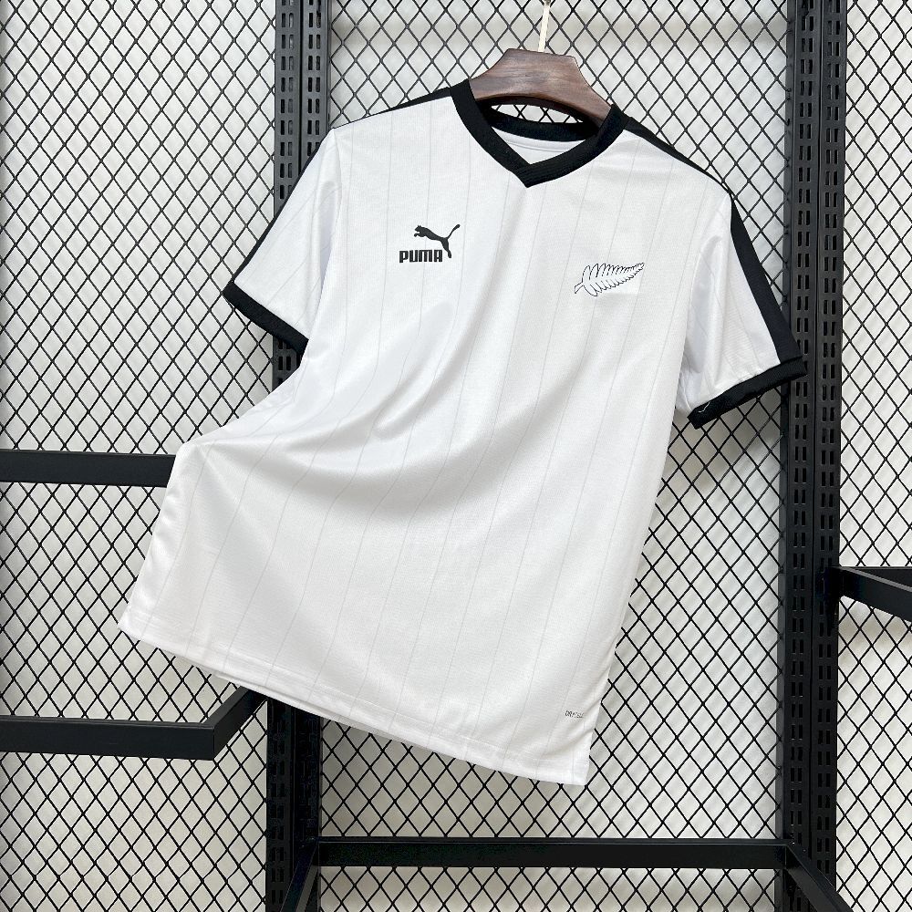 New Zealand Soccer Jersey Home Custom Shirt 2025