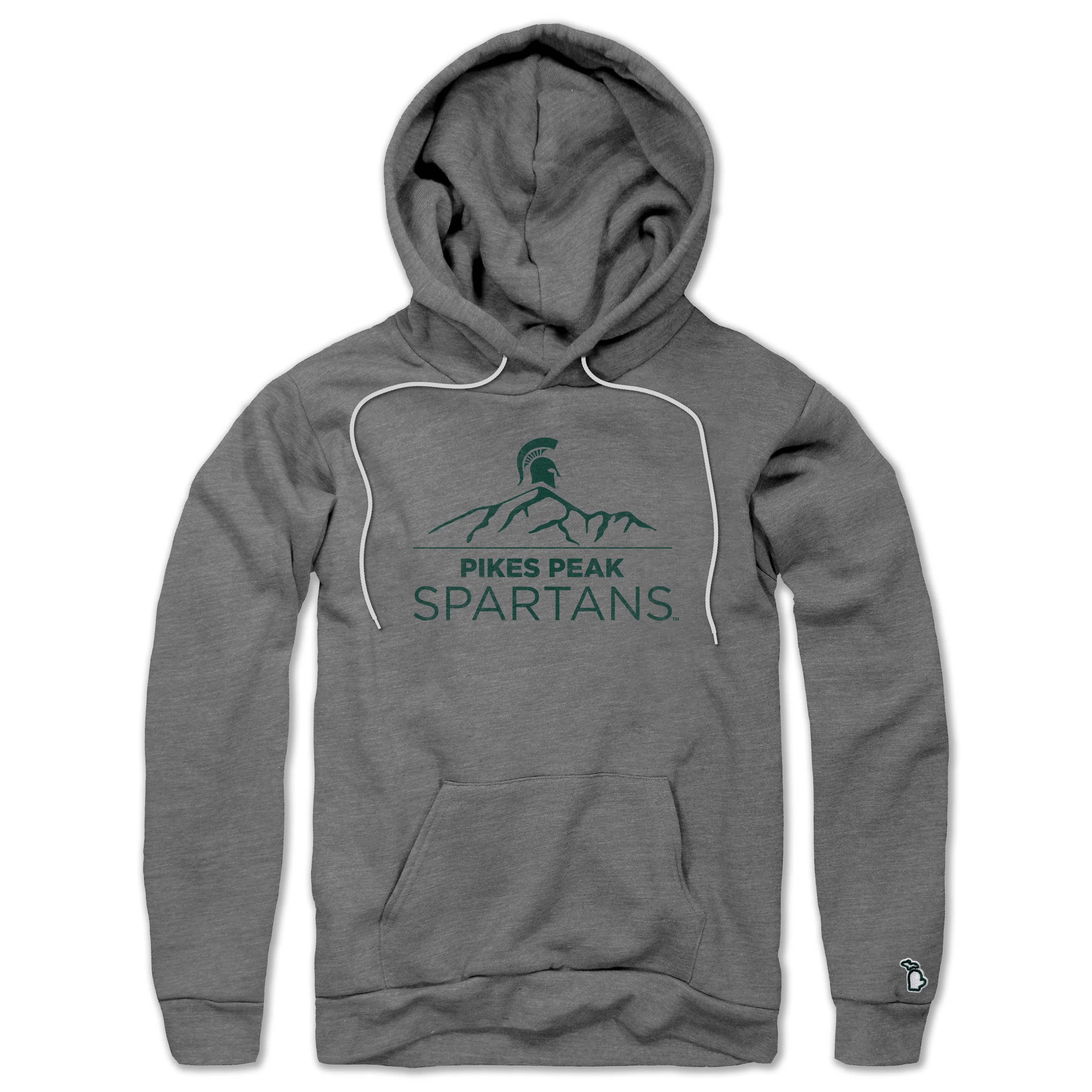 MSU - PIKES PEAK SPARTANS MOUNTAIN ALL SEASON HOODIE (UNISEX)