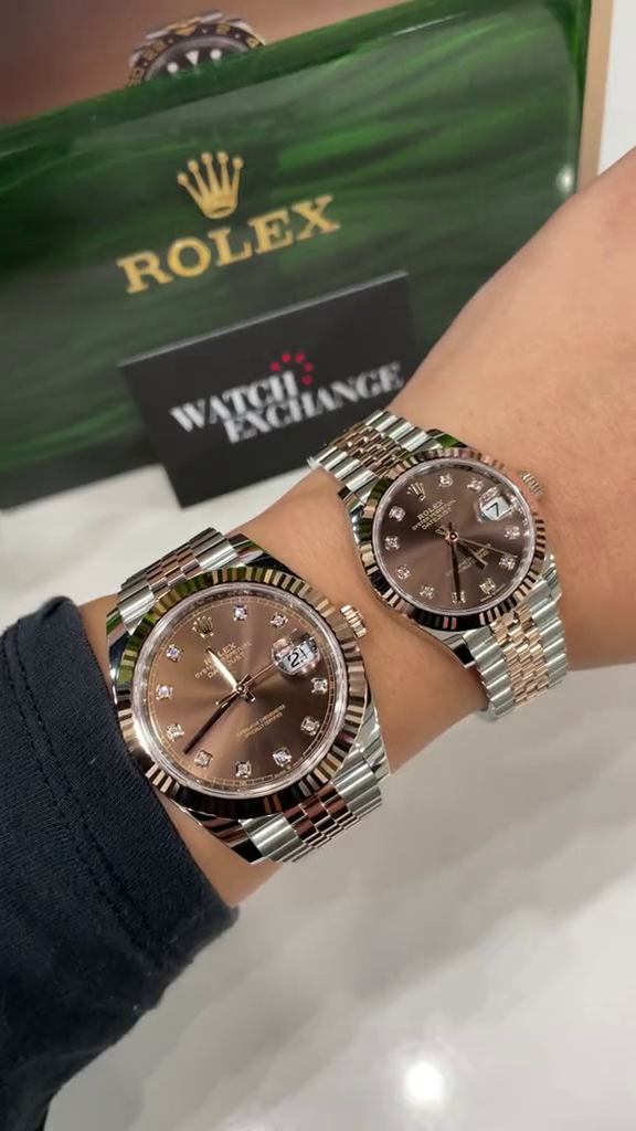 [2026 Mirror Grade]RLX Day-JUST 36mm/28mm Diamond Roman Dial.3235【SuperClone】
