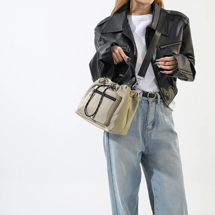 Nova Nylon Drawstring Bag