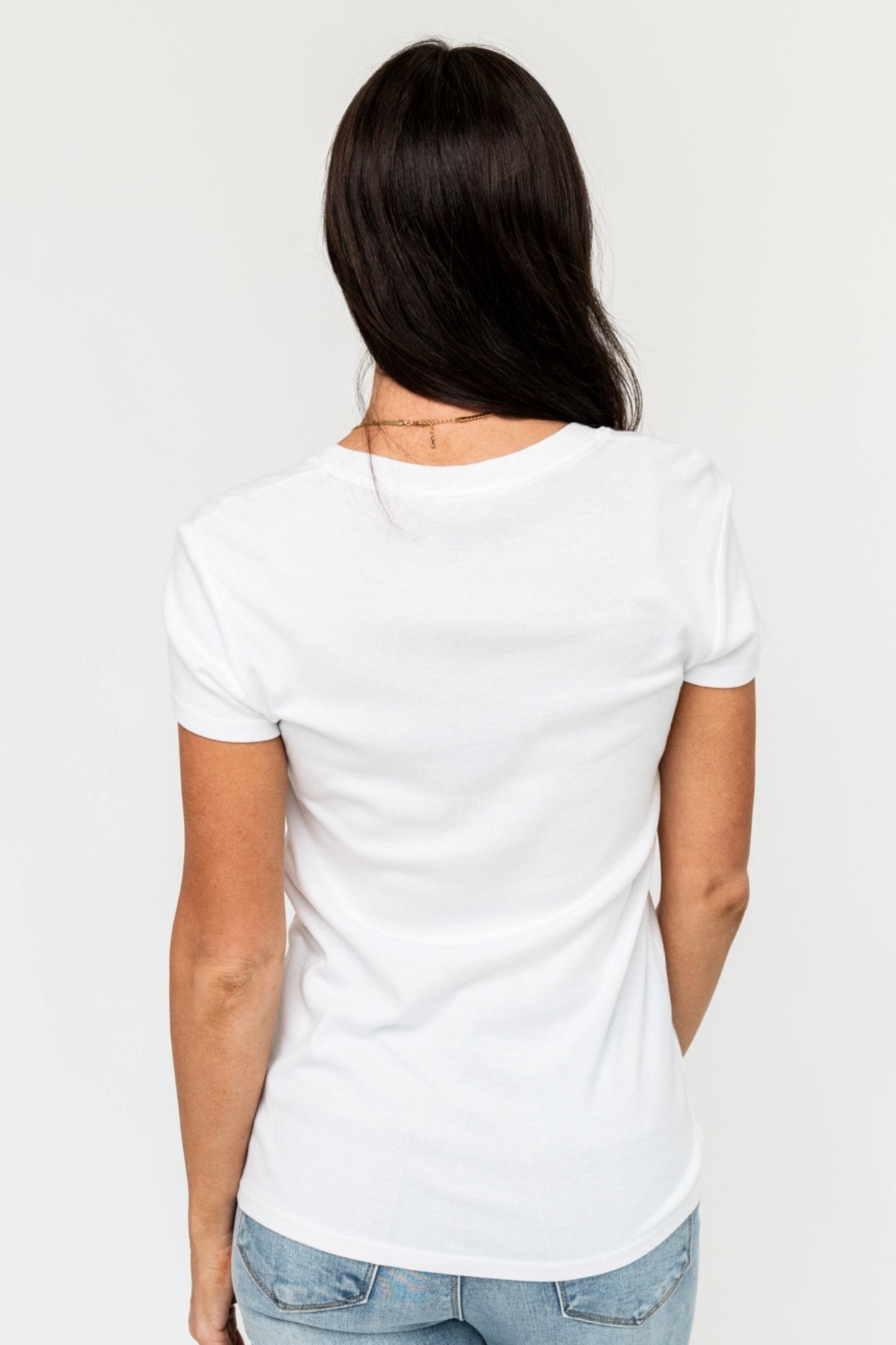 ‌Breeze Drape V-Neck Tee