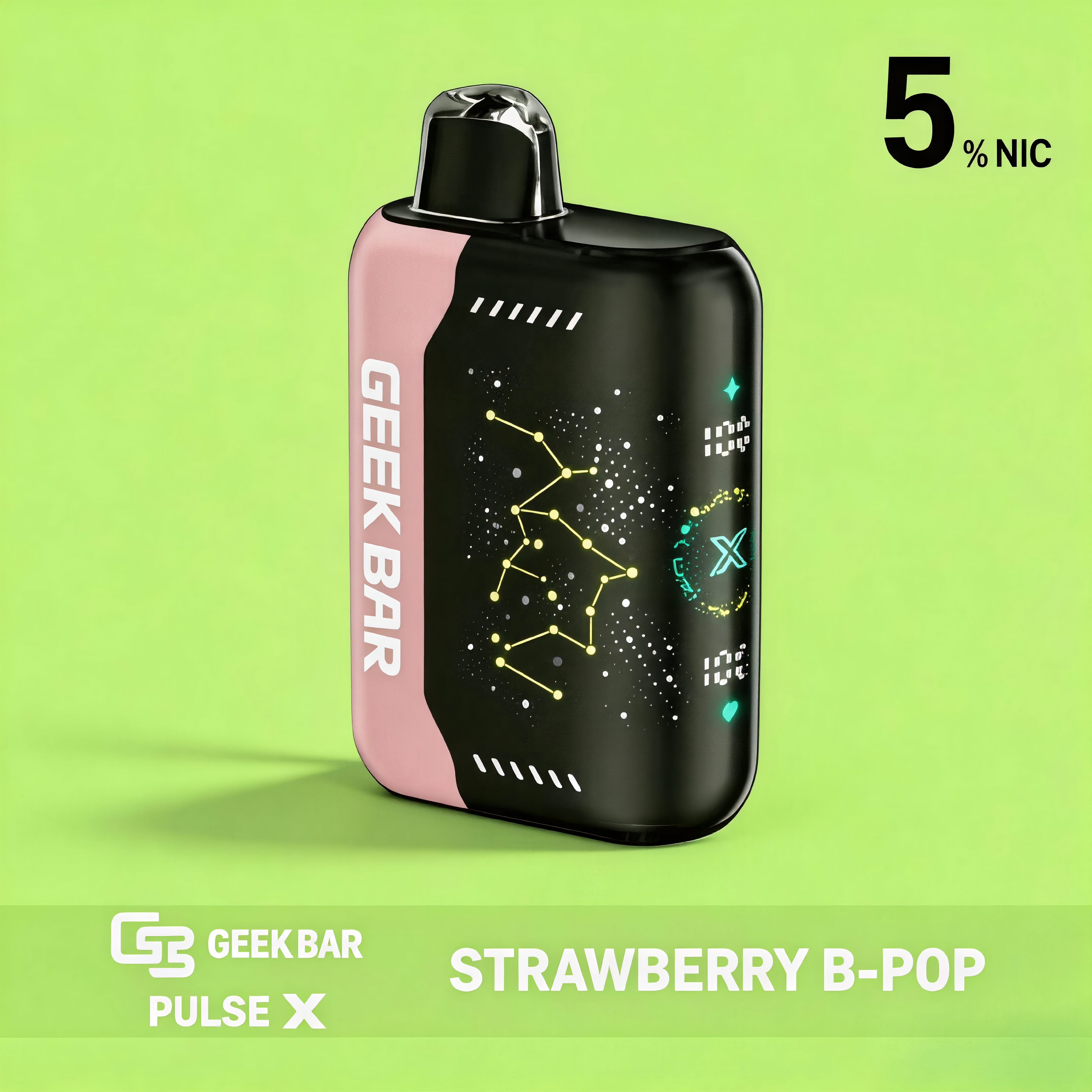 Strawberry B-Pop Geek Bar Pulse X (Standard Version)