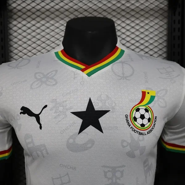 Ghana Authentic Soccer Jersey Home Shirt World Cup 2024-25