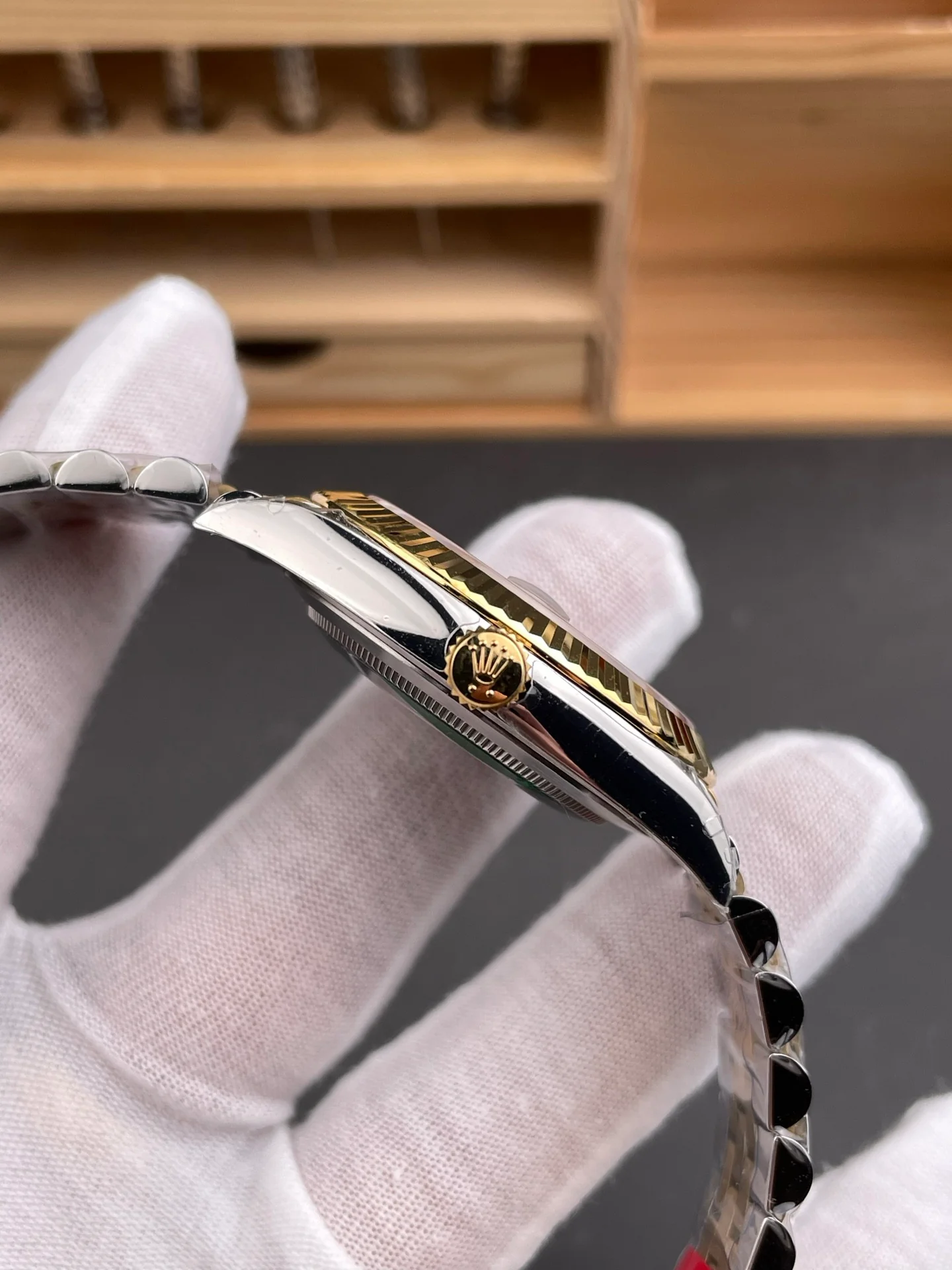 Two-tone Champagne Dial Datejust V2 Version