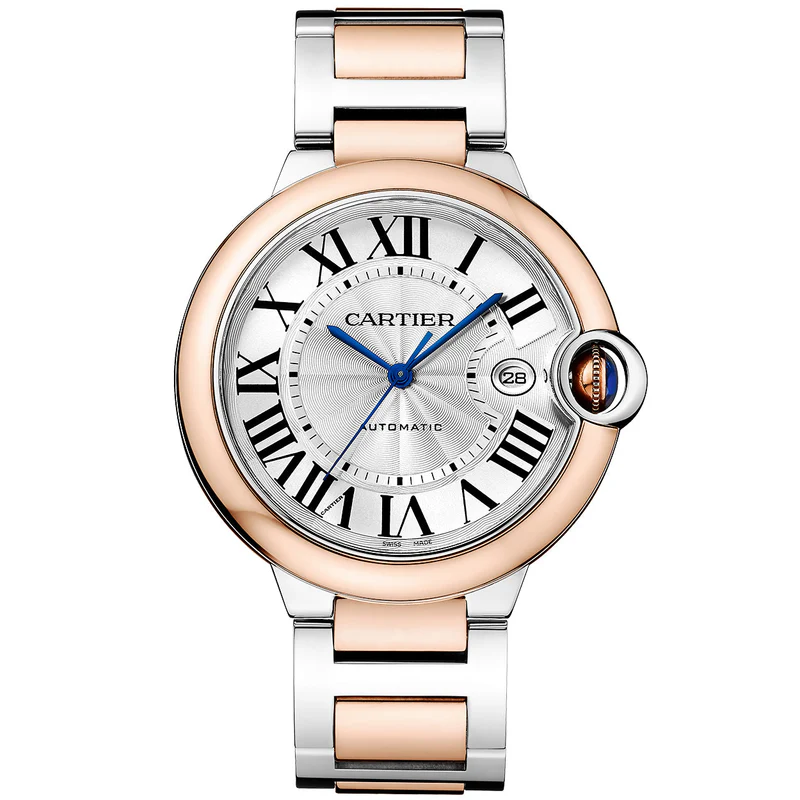 [2026 Mirror Grade]BALLON BLEU Rose Gold Mix 42mm
