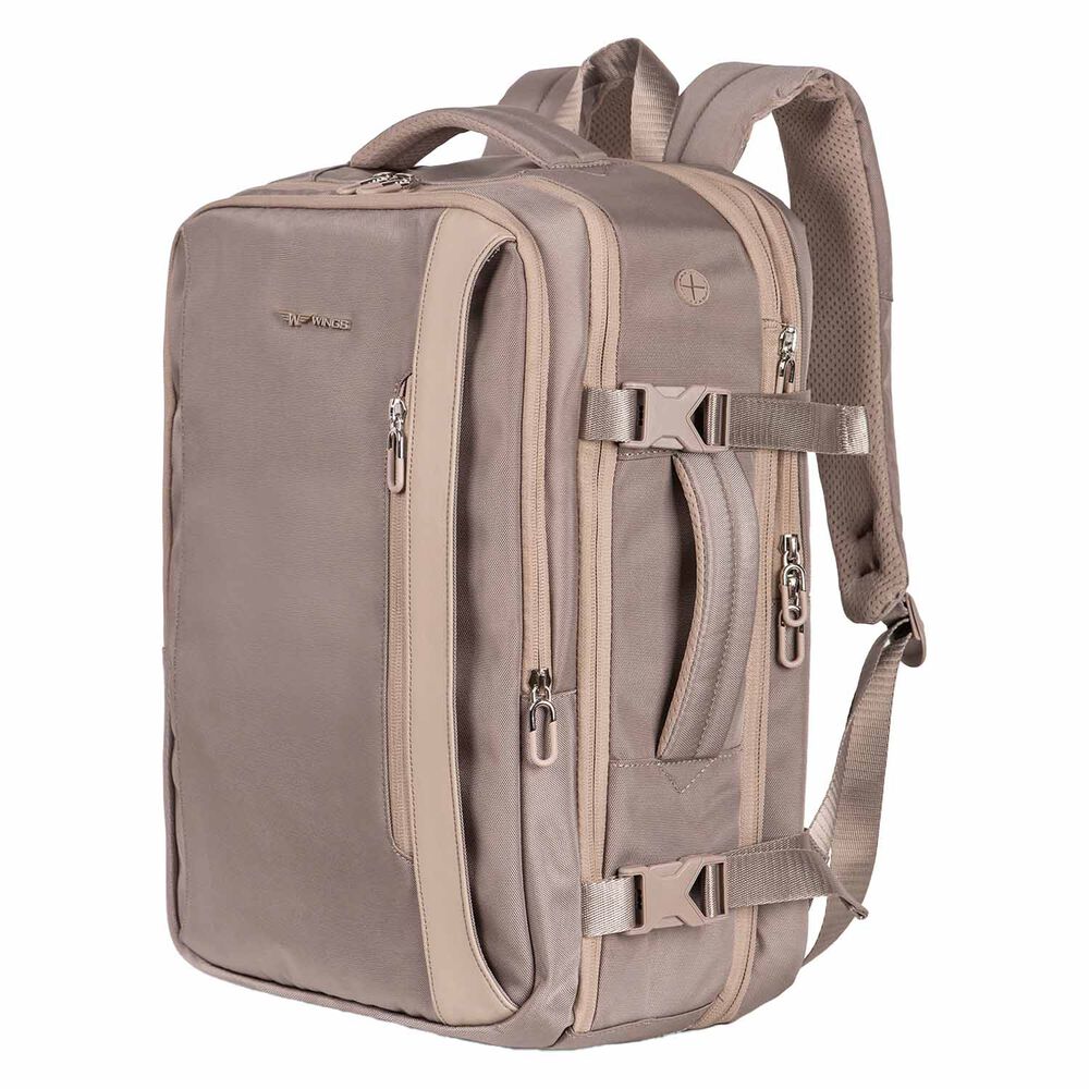 WINGS Plecak podróżny Wings Skylark, 30,5 l, beżowy