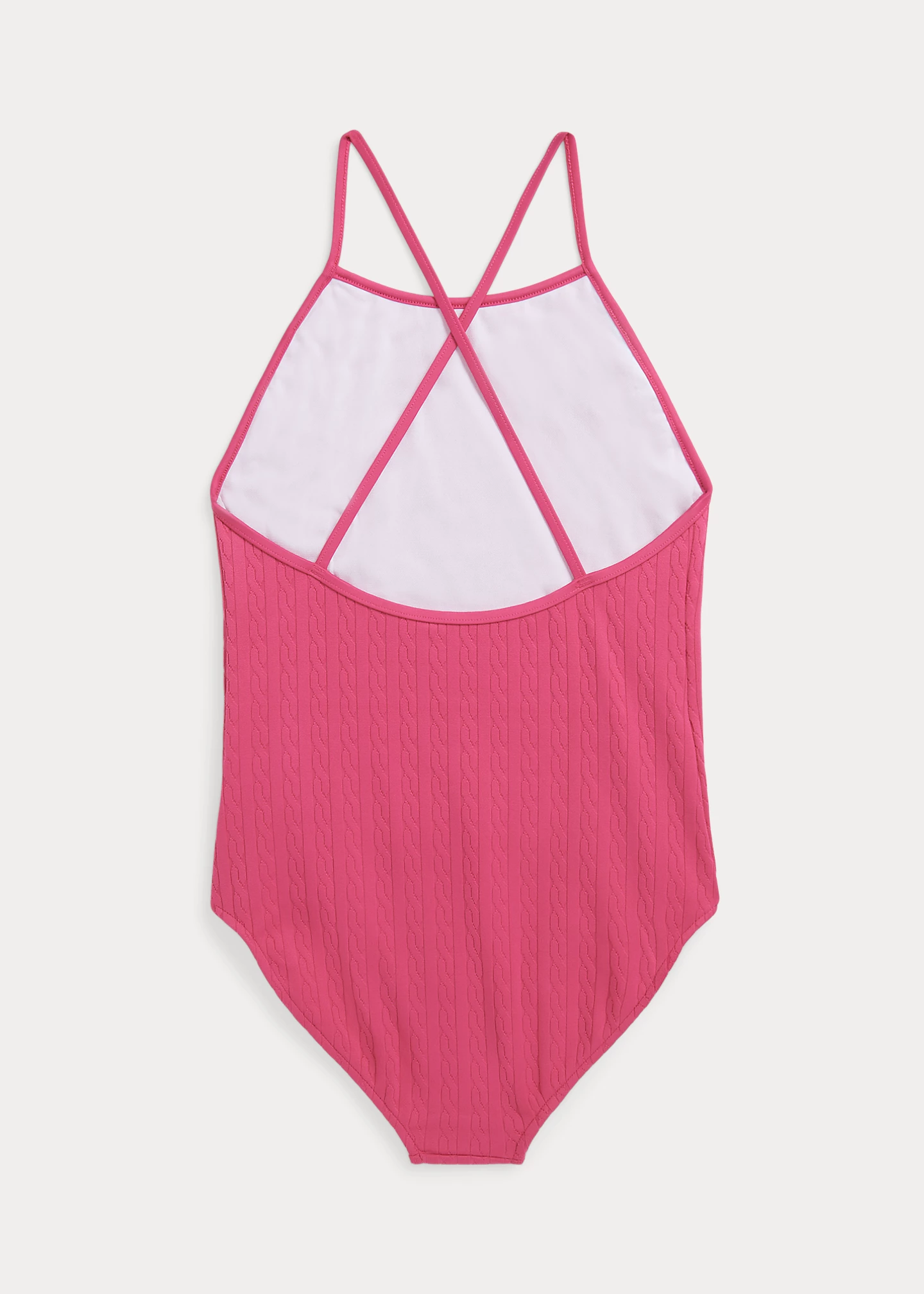 Stretch Jacquard One-Piece Swimsuit
