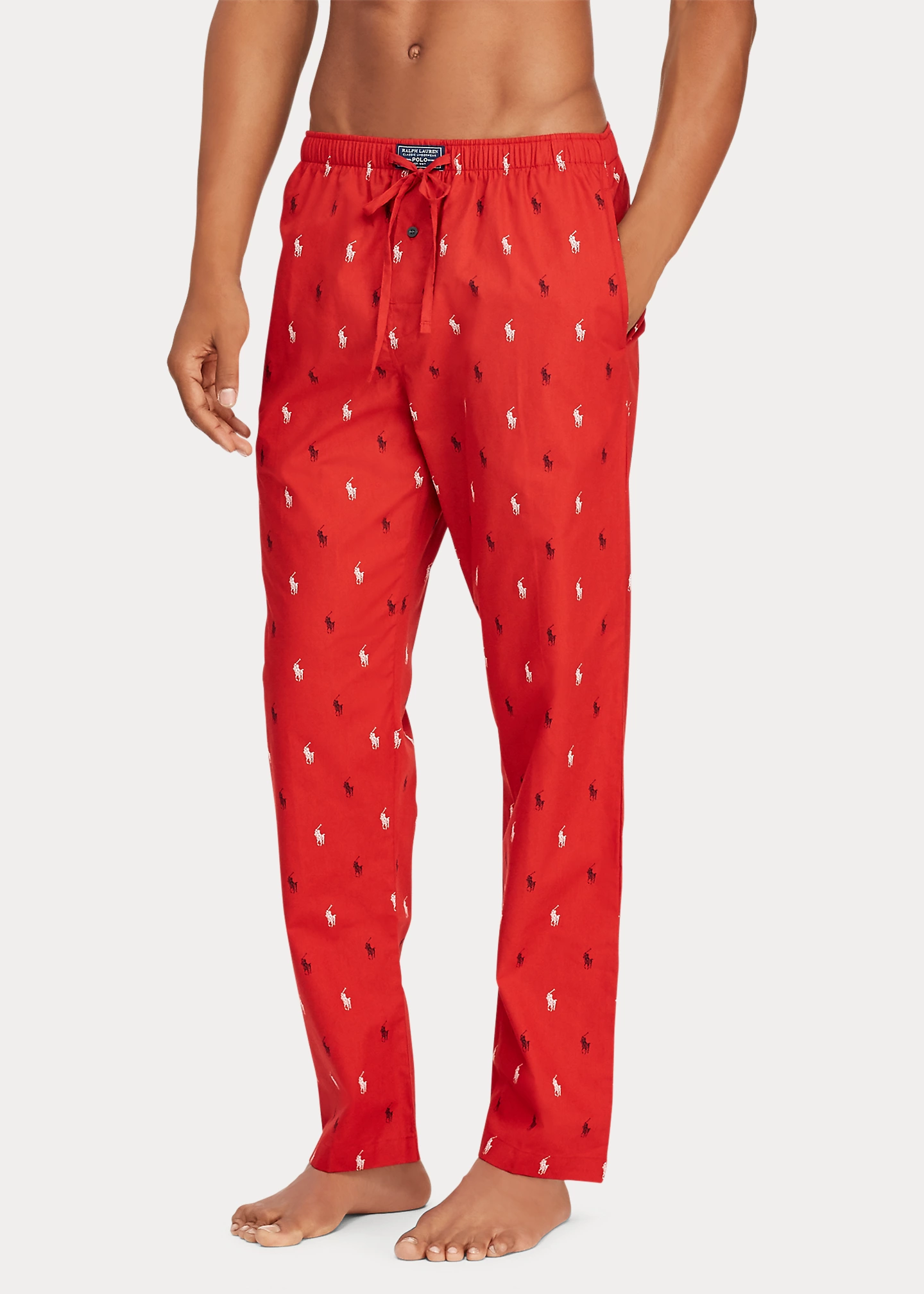 Woven Cotton Pajama Pant