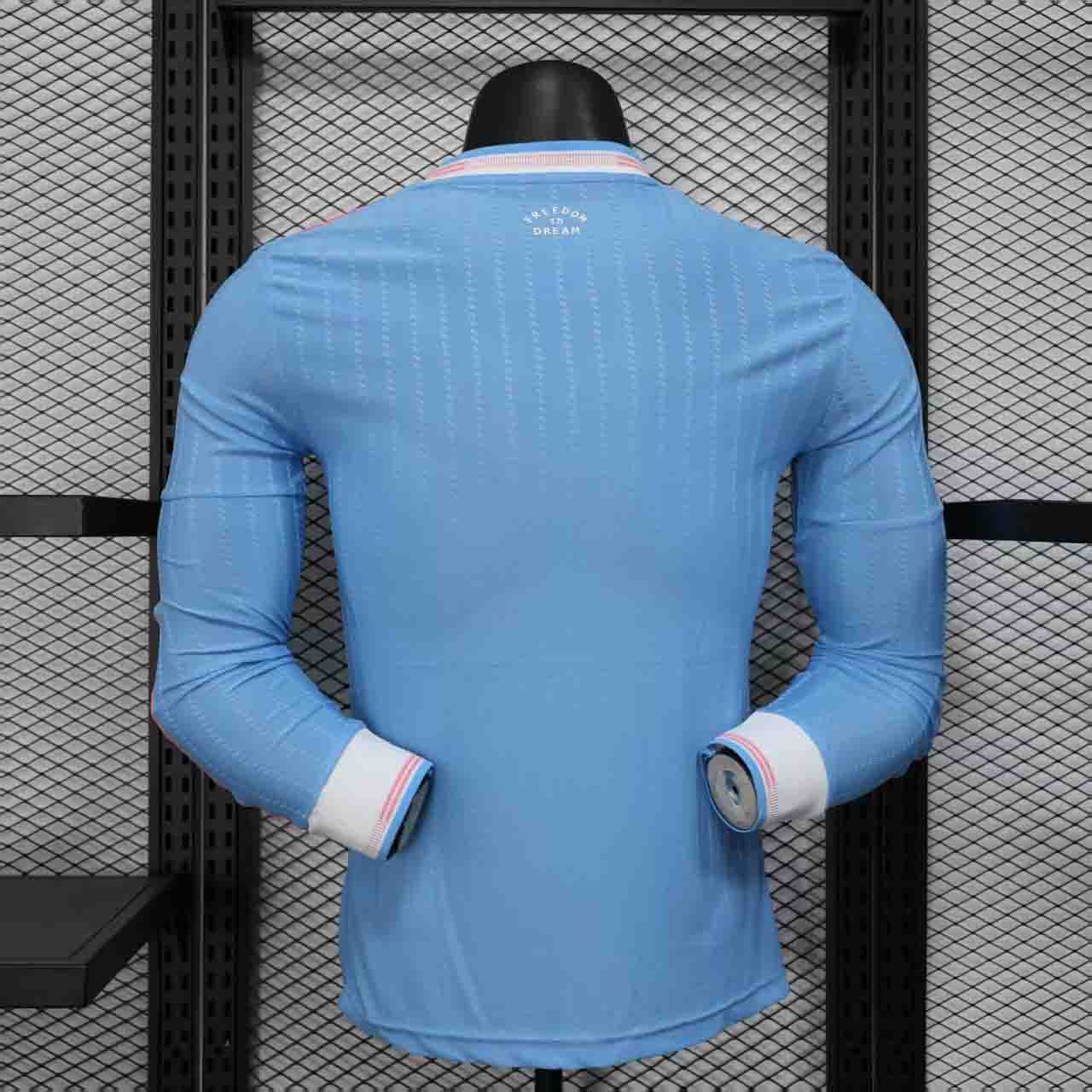 Inter Miami Authentic Soccer Jersey Third Away Long Sleeve Custom Shirt 2025