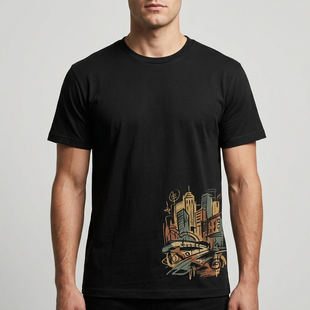 City Varsity Tee, Vintage Athletic Graphic T-Shirt, Unisex Streetwear Shirt CityTee3