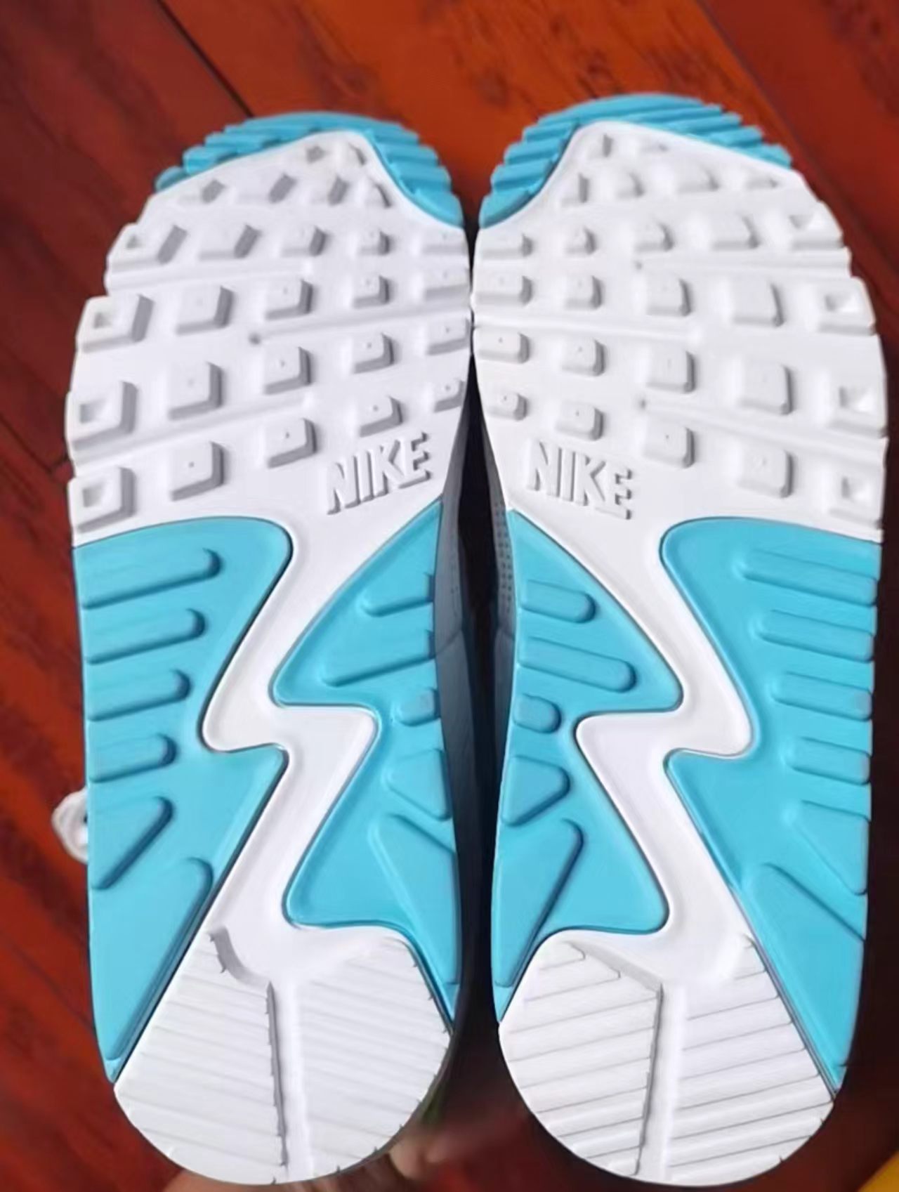 Undefeated x Nike Air Max 90 "White / Blue Fury"