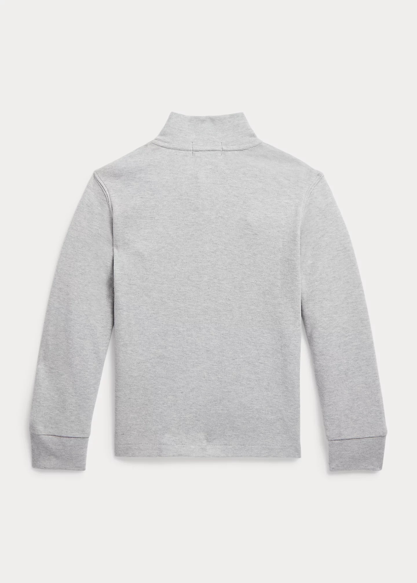Cotton Interlock Quarter-Zip Pullover