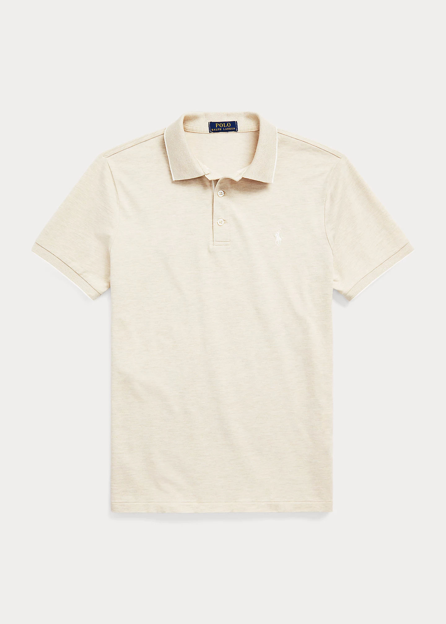 Custom Slim Fit Textured Mesh Polo Shirt
