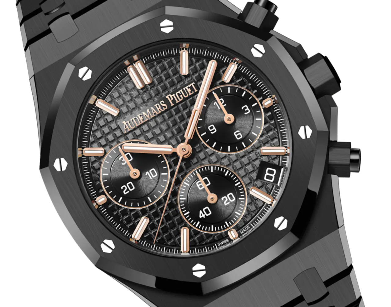 [2026 Mirror Grade]Audemars Piguet ROYAL OAK Black Ceramic CHRONOGRAPH 41mm 26240CE.OO.1255CE.02