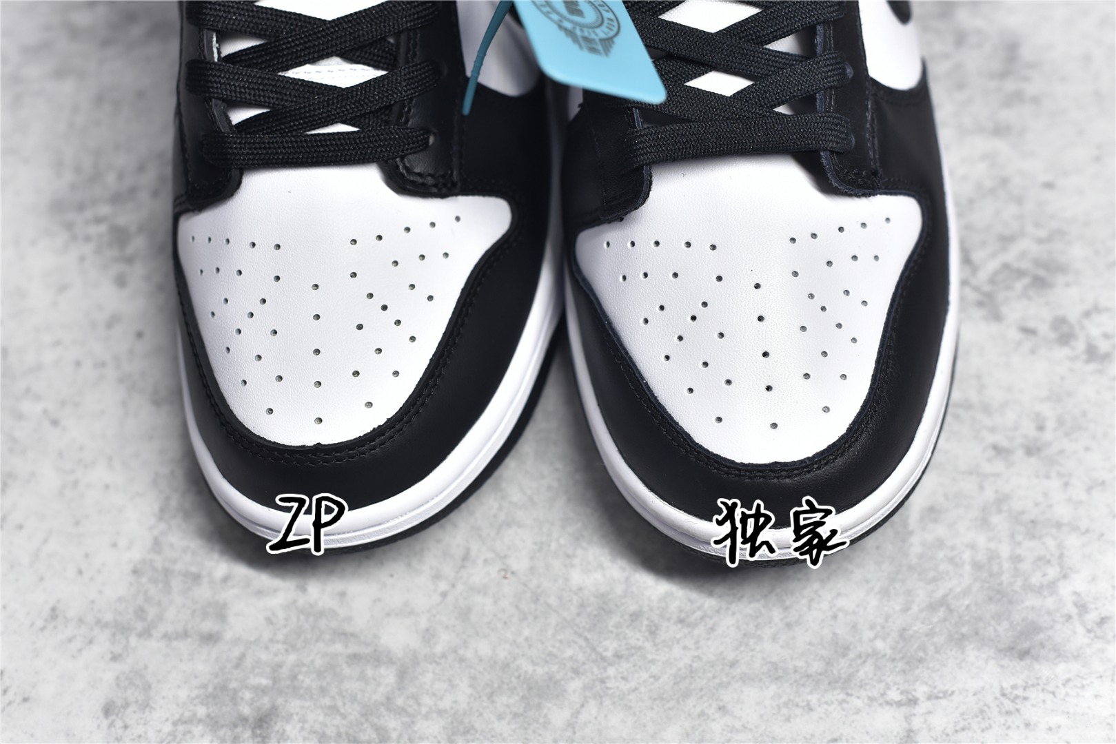 KO NIKE DUNK LOW RETRO BLACK WHITE PANDA DD1391-100