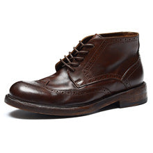 (Ships in 6 days)Men’s Goodyear Welted Leather Martin Boots 82780