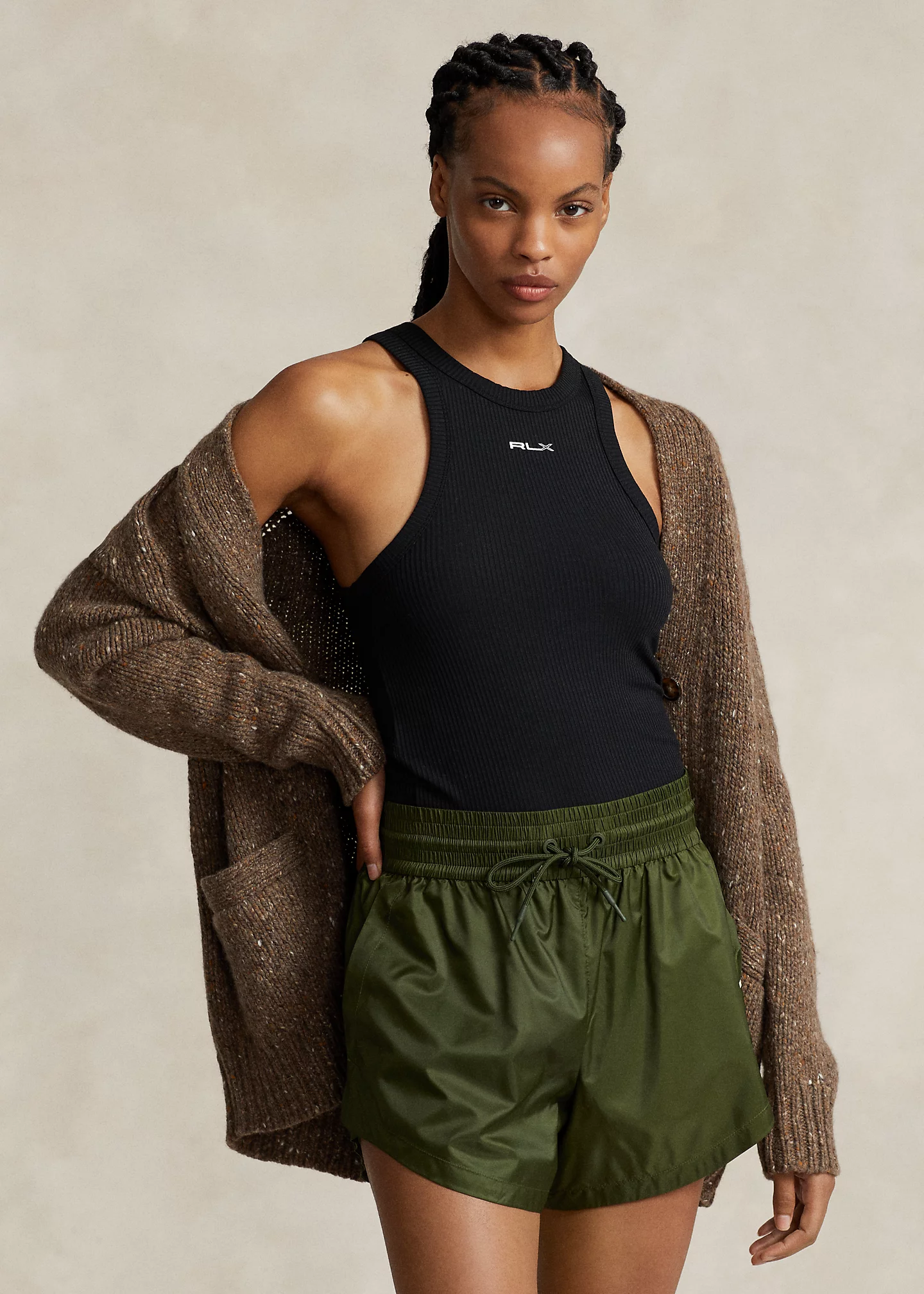 Ribbed Racerback Tank