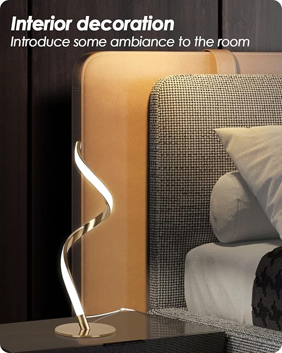 Modern Spiral Bedside