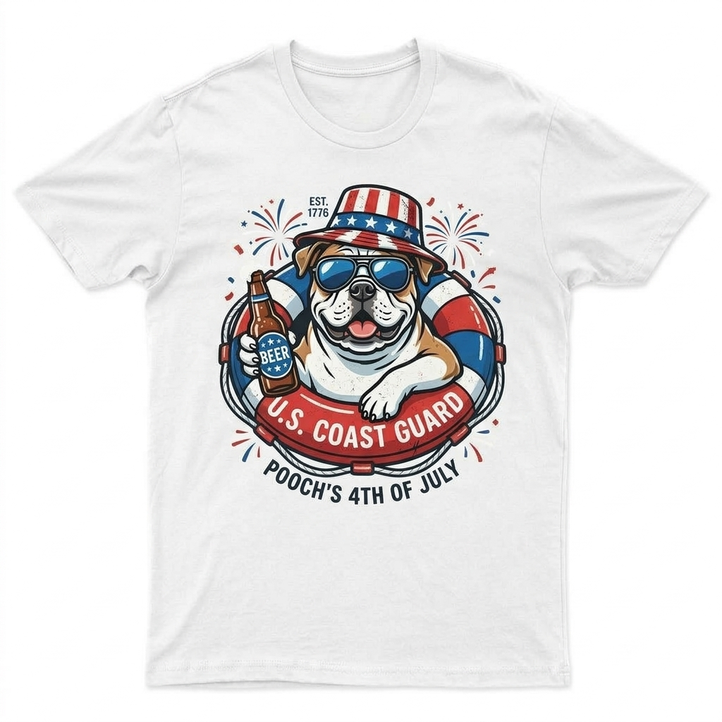 Unisex Loose Fit T-Shirt 100% Cotton Soft Comfortable Summer Casual Printed Top Sausage dog