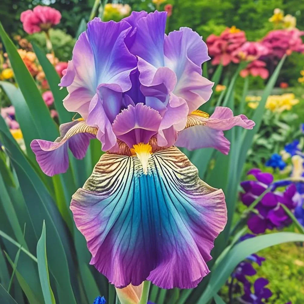 Midnight Ember-Rare Iris Bulbs⚜️
