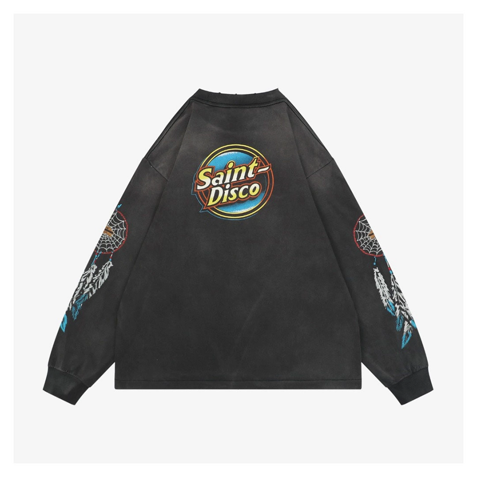 Saint Michael “Eagle & Feathers” Vintage Washed Shirt