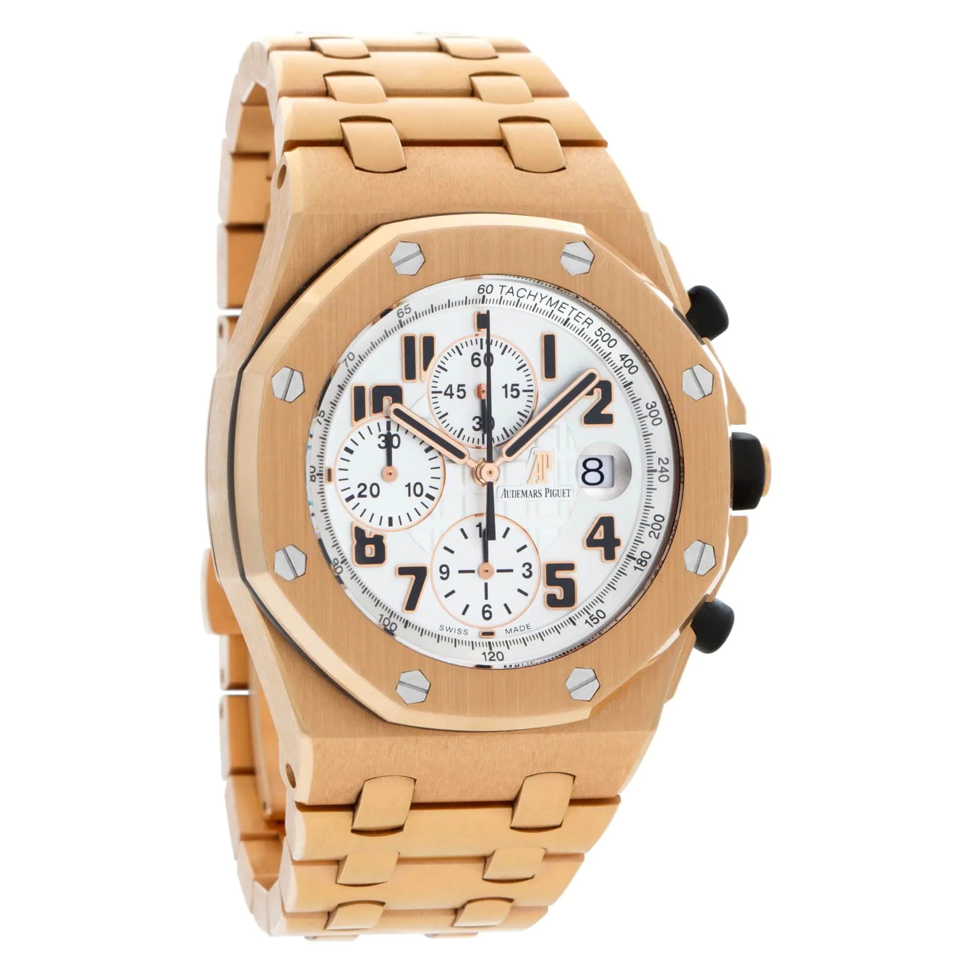[2026 Mirror Grade]Audemars Piguet Royal Oak Offshore Chronograph 42mm Rose Gold Watch