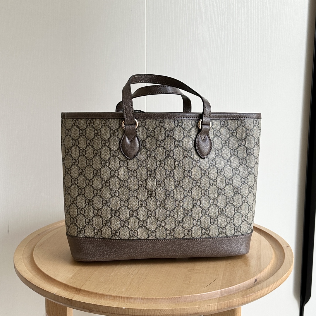 Gucci Ophidia Large Tote Bag -  Gray Bag