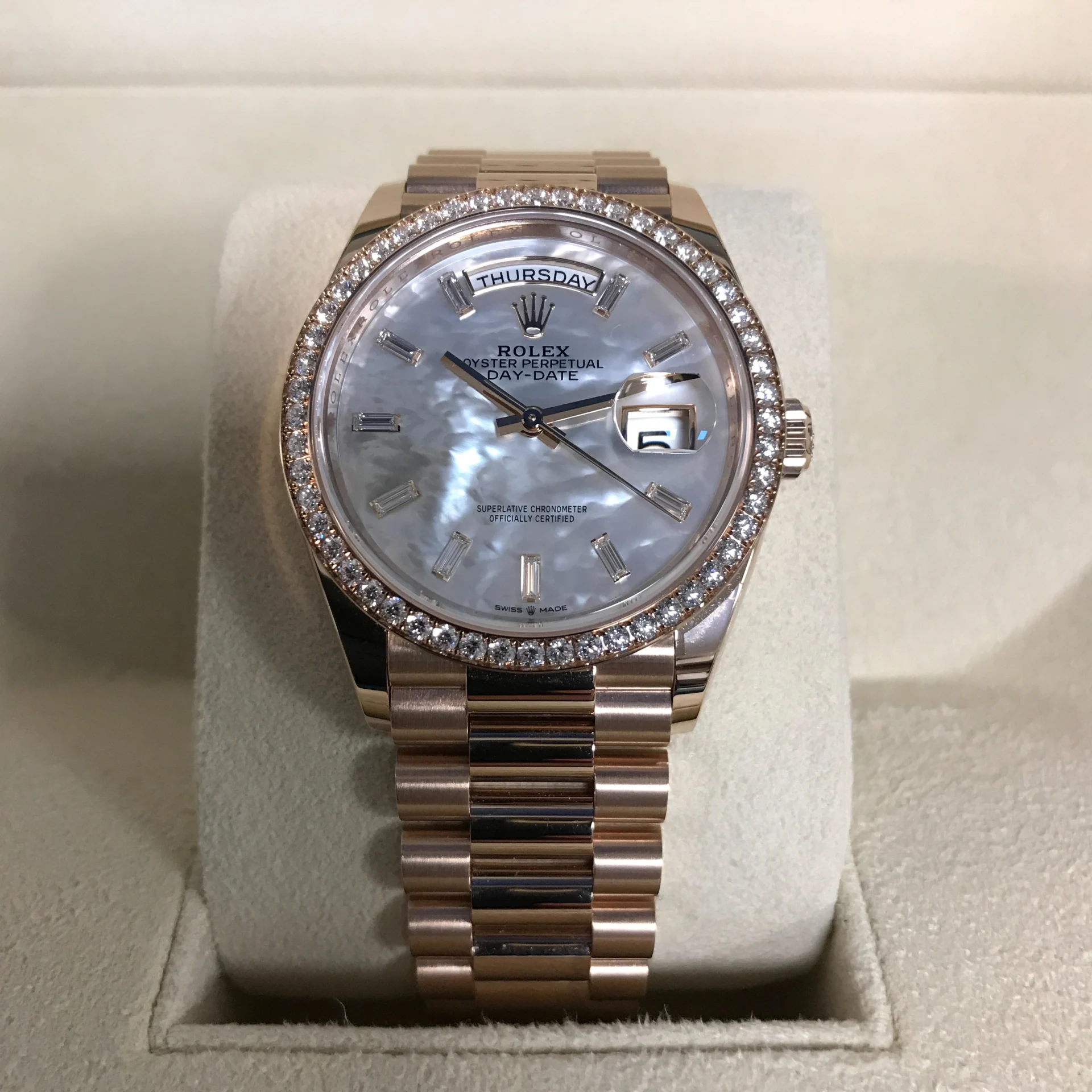 [2026 Mirror Grade]RLX  Day-Date M128345RBR-0077 36mm