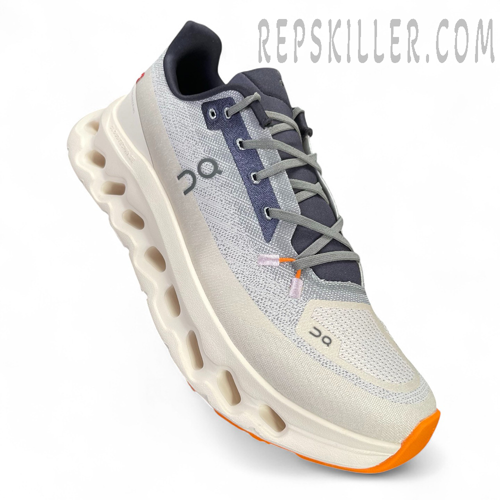 On Cloud Tilt Runner “Ash Navy/Flash Orange”