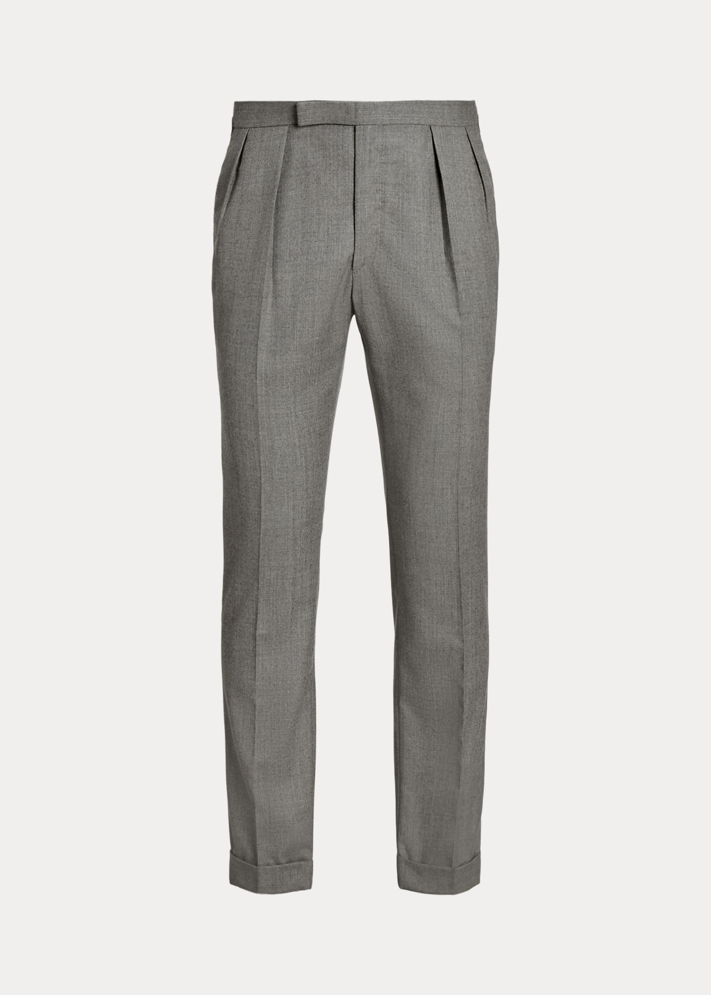 Pleated Wool Suit Trouser