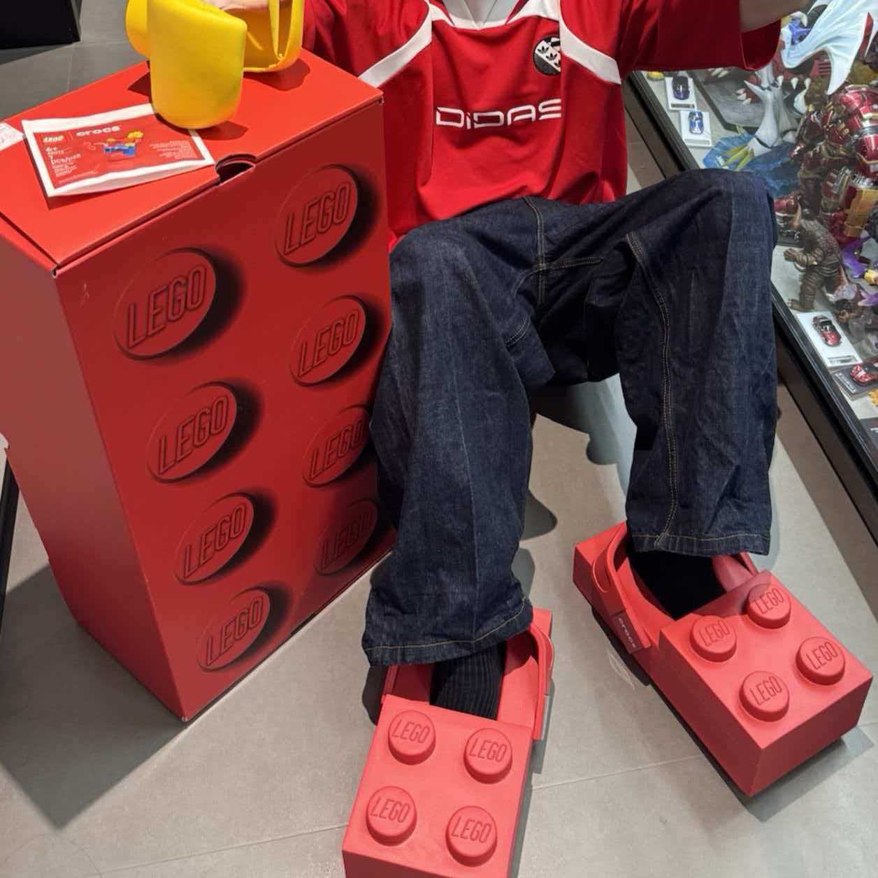 Crocs x LEGO Classic Clog (Red)