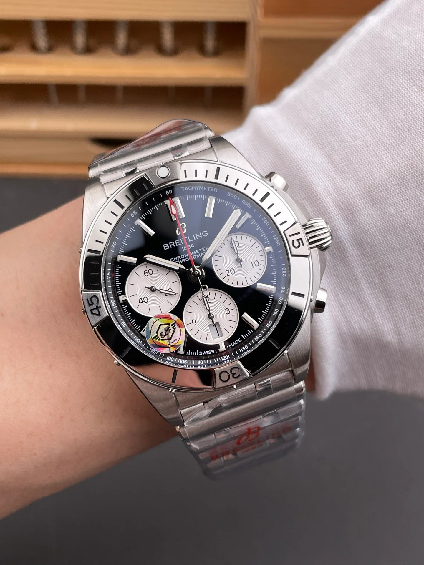 Chronomat B01 Black Dial