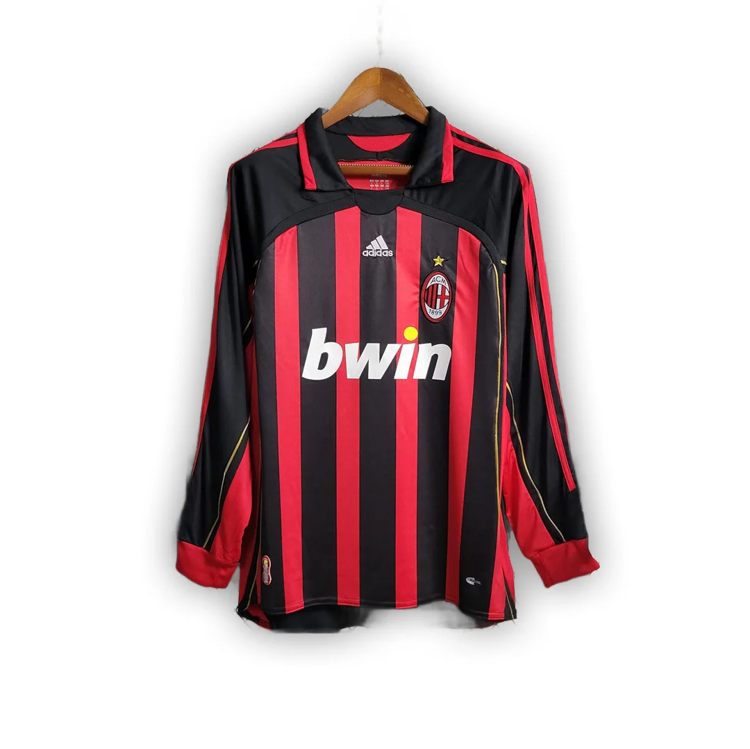 AC Milan 2006/07 Home Long Sleeve