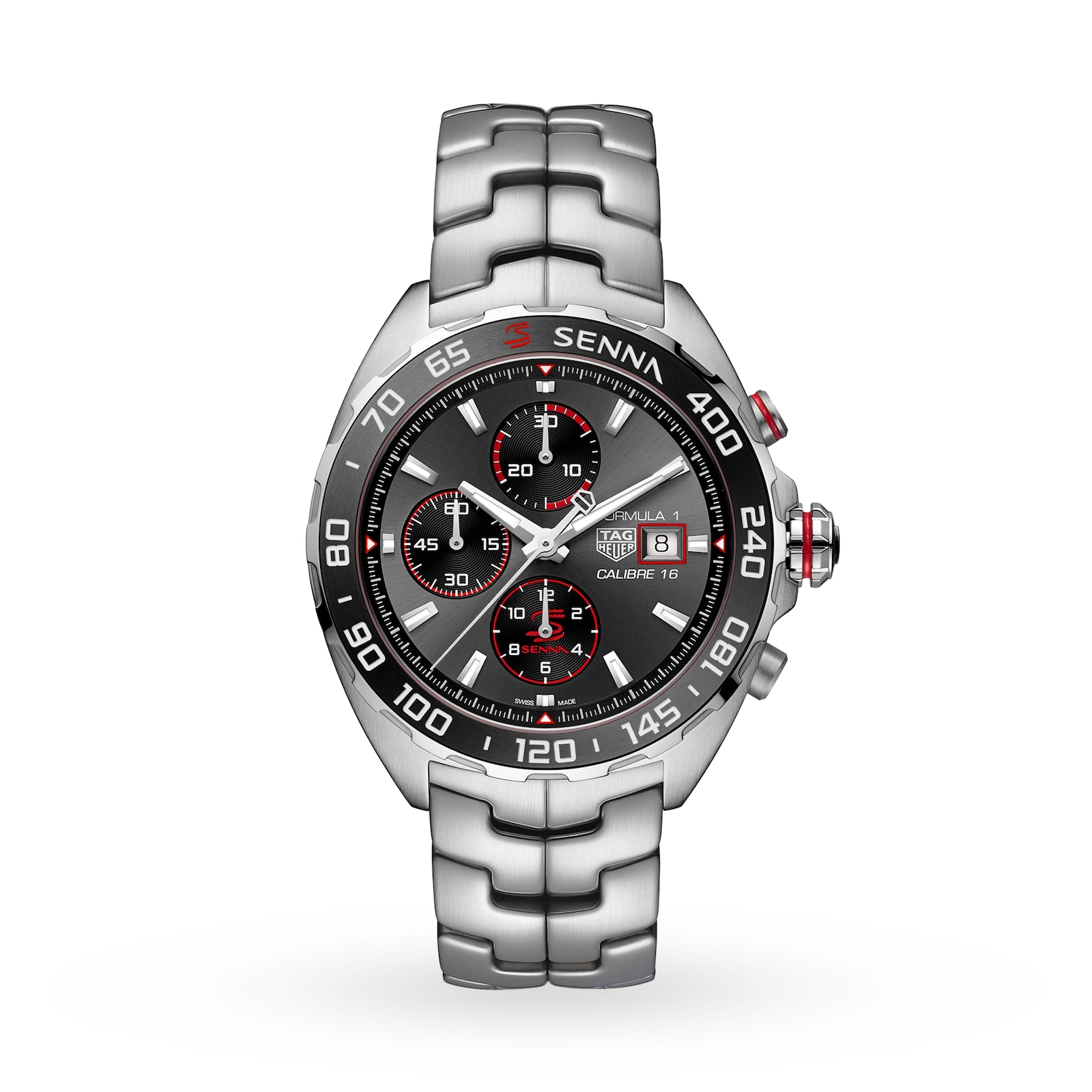 [2026 Mirror Grade]TAG Heuer Formula 1 Senna Special Edition 44mm Mens Watch CAZ201D.BA0633
