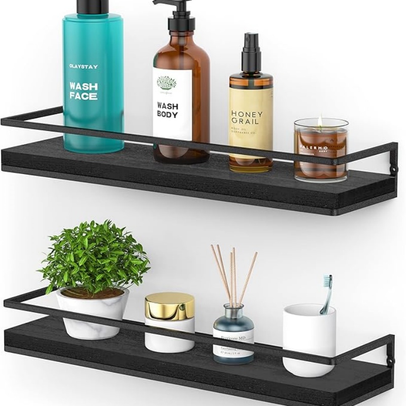 Floating Shelves Wall Mounted Set of 2
