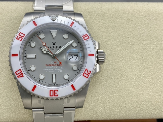 [2026 Mirror Grade]Rolex DIW Submariner Date Sandblasted 116610 Limited Edition Full 904L Grey Dial 40mm