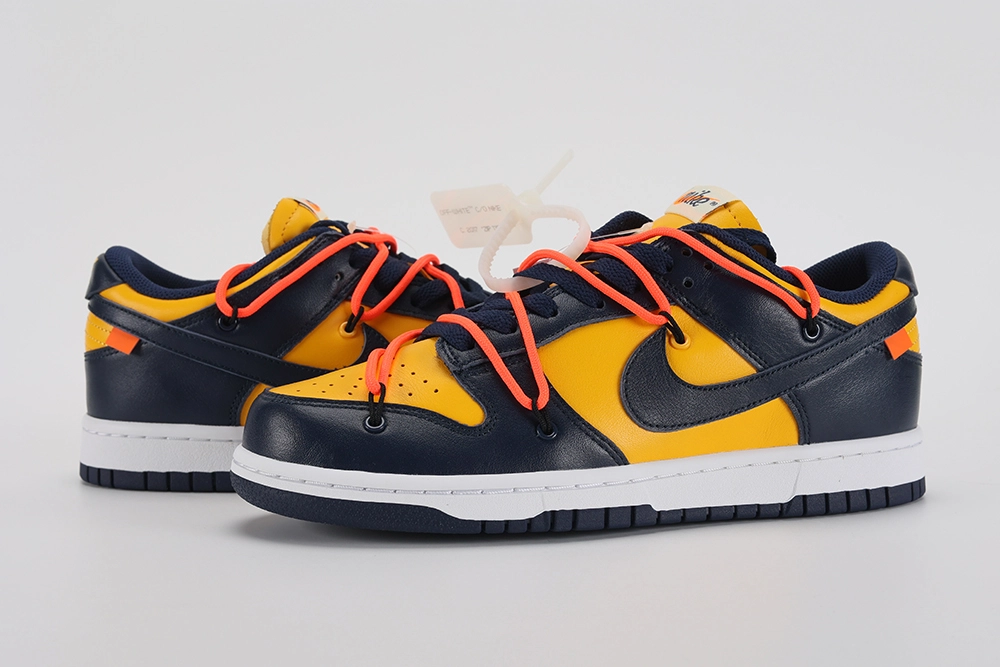 Off-White X Dunk Low 'University Gold'