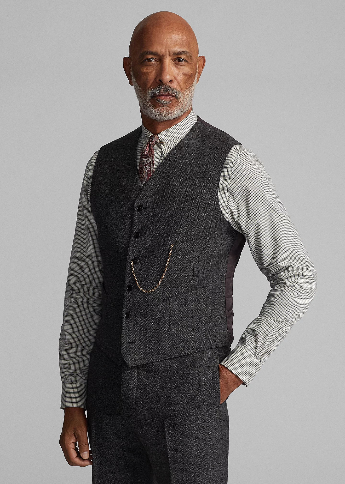 Wool Tweed Vest