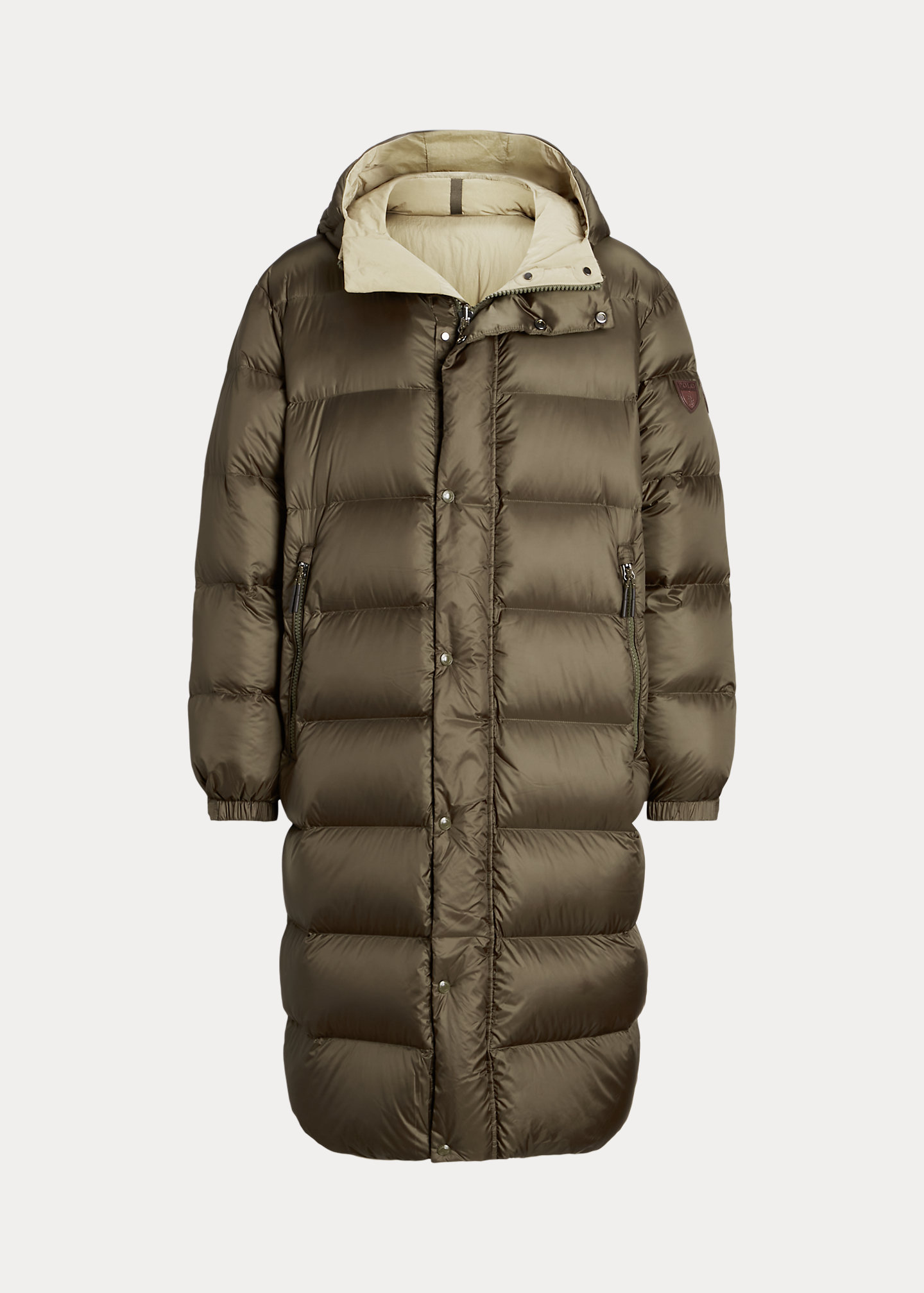 Reversible Water-Repellent Down Coat