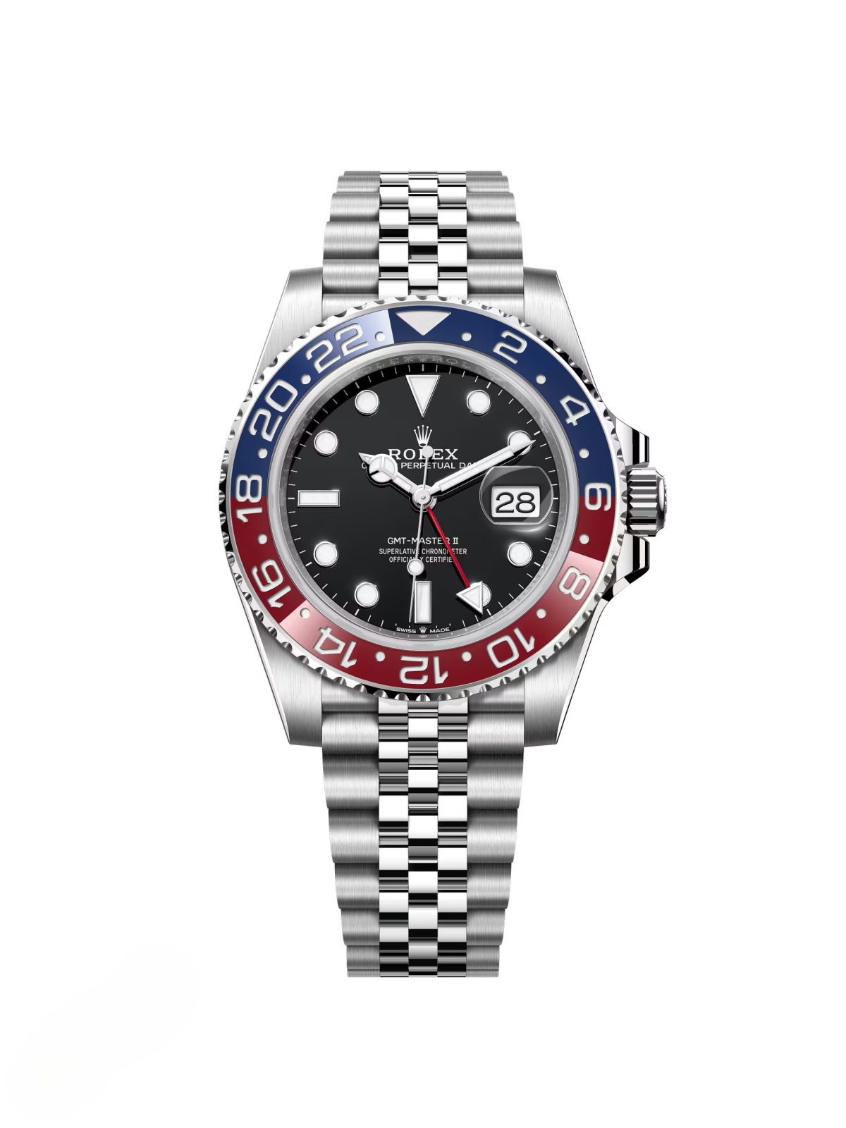 [2026 Mirror Grade]RLX GMT-Master II Steel Blue & Red 