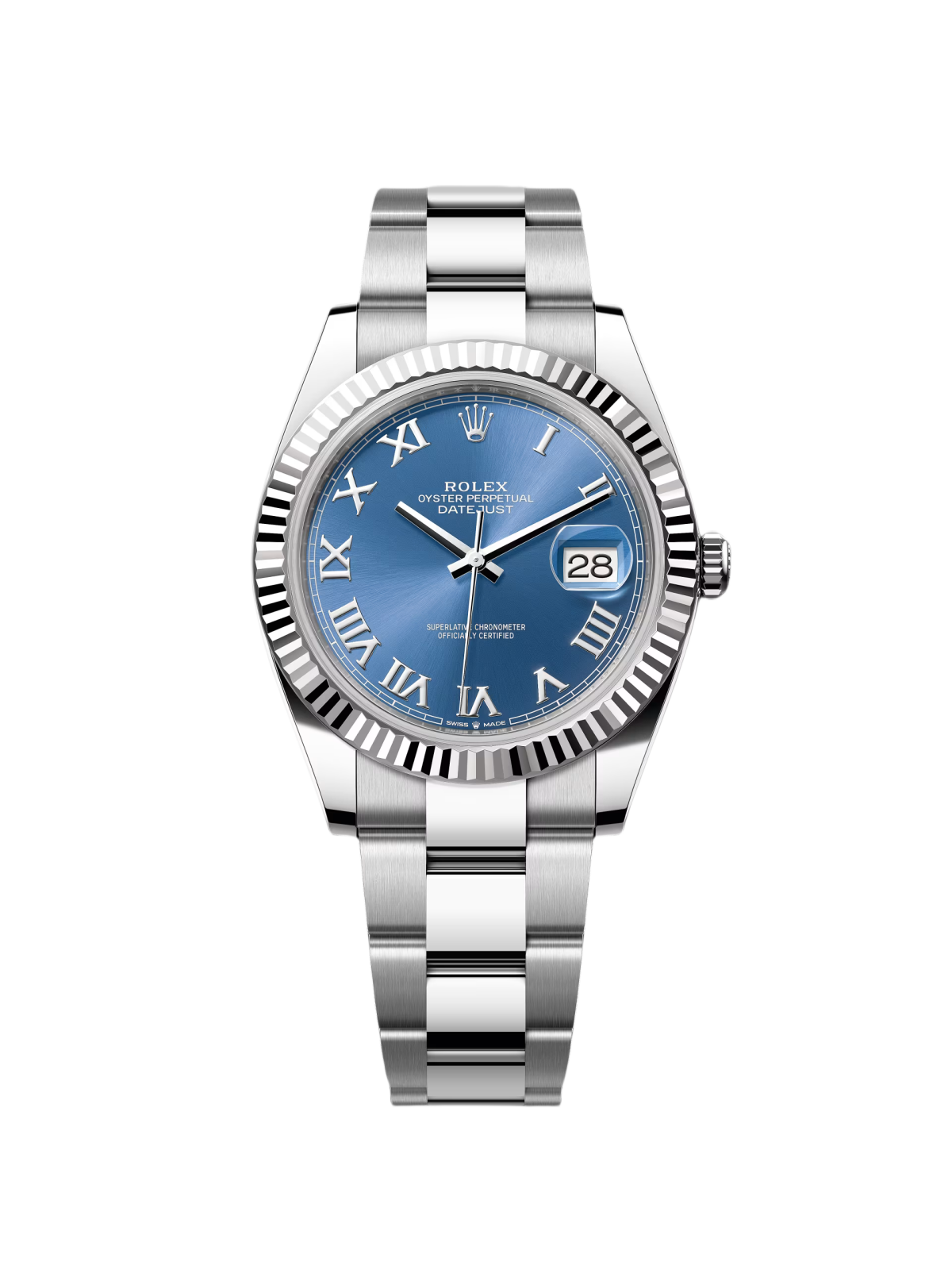 [2026 Mirror Grade]RLX  Datejust 41mm 126334 Blue Roman Oyster Stainless Steel Men’s Watch