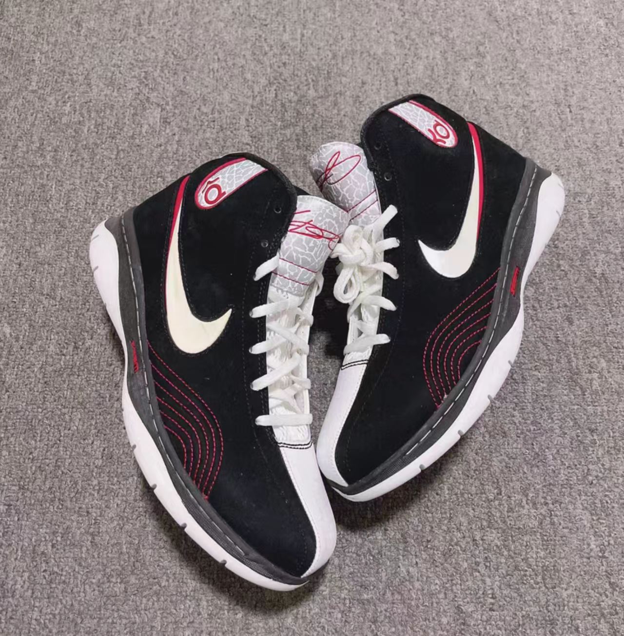 Nike KD 1 Black White Red